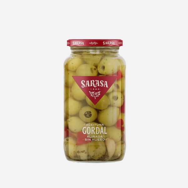 ACEITUNAS GORDAL ALIÑ. S/H 1/4 SARASA