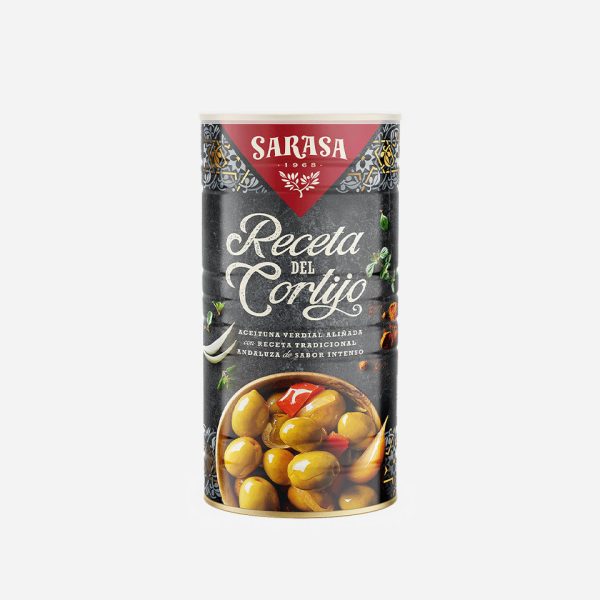 ACEITUNAS LA RECETA DEL CORTIJO RO-1500 SARASA