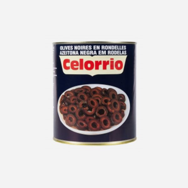 ACEITUNA NEGRAS LAMINADAS 3KG CELORRIO