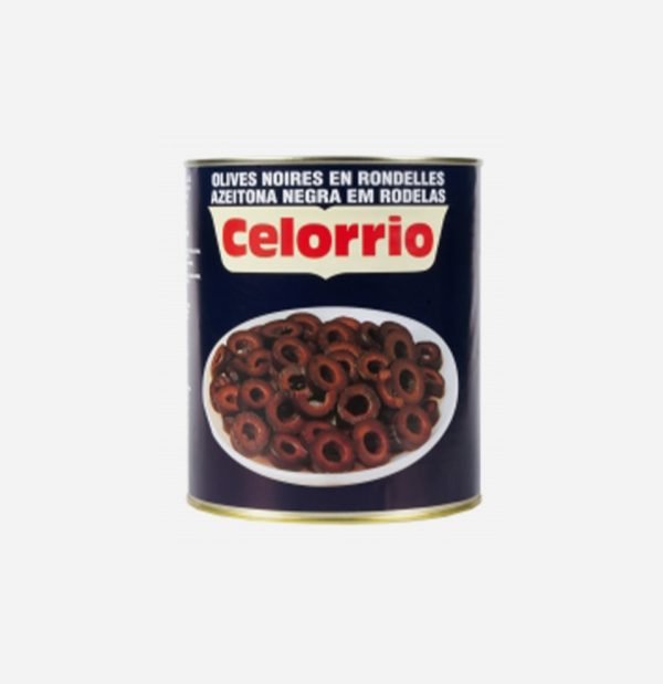 ACEITUNA NEGRAS LAMINADAS 3KG CELORRIO