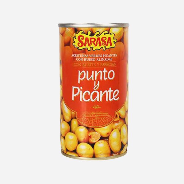 ACEITUNAS PUNTO Y PICANTE RO-1500 SARASA