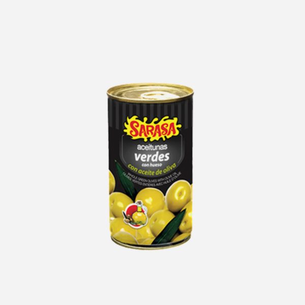 ACEITUNAS VERDE ACTE LATA RO-370 SARASA