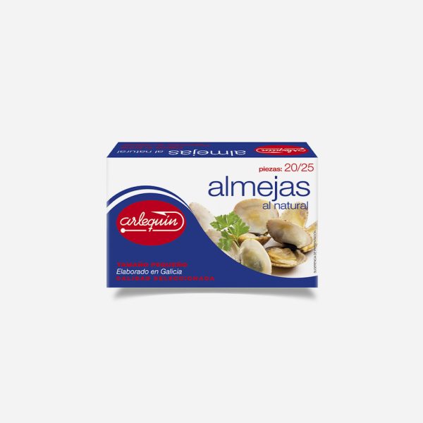 ALMEJAS NATU 120 G. ARLEQUIN