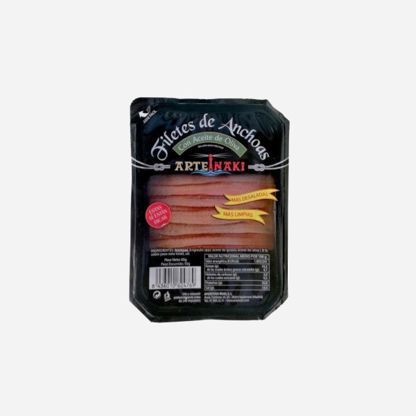 ANCHOAS OLIVA 50GR ARTEIÑAKI
