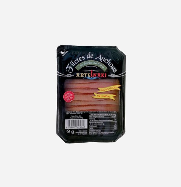 ANCHOAS OLIVA 50GR ARTEIÑAKI