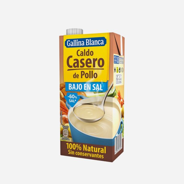 CALDO POLLO S/SAL 1L G. BLANCA