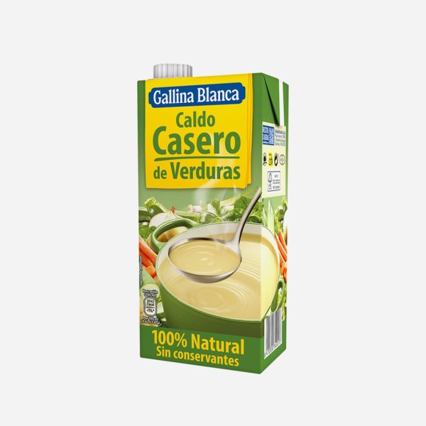 CALDO VERDURAS 1L G. BLANCA