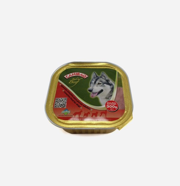 CANIBAQ T/P BUEY 300G