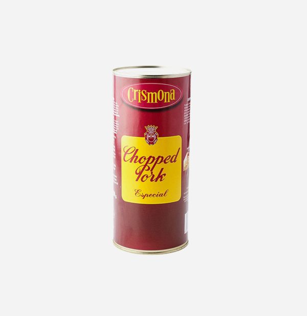 CHOPPED PORK ROJO LATA 2,2KG CRISMONA