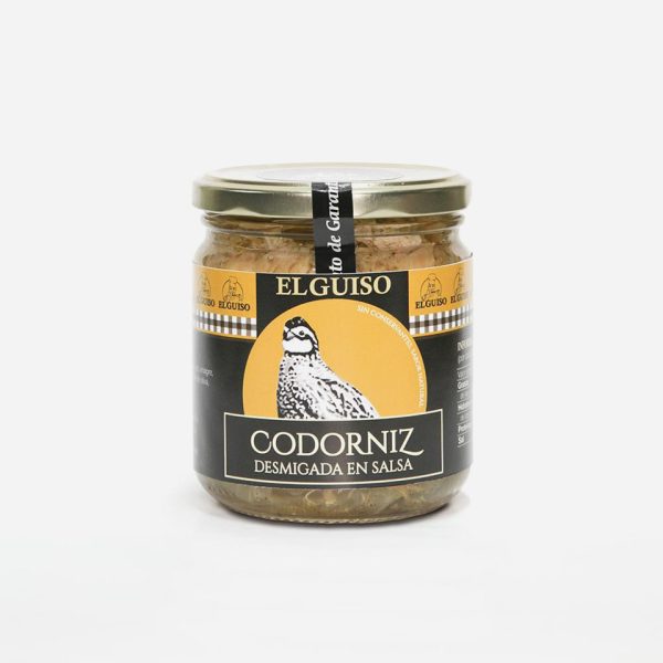 CODORNIZ DESMIG SALSA 370 EL GUISO
