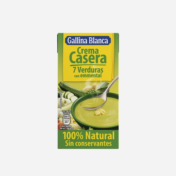 CREMA VERDURAS 8X0,5L G. BLANCA