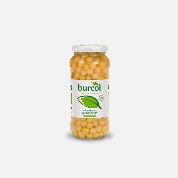 GARBANZO BURCOL COCIDO 1KG