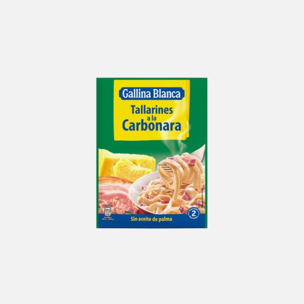 IDEAS TALLARIN CARBONARA G. BLANCA