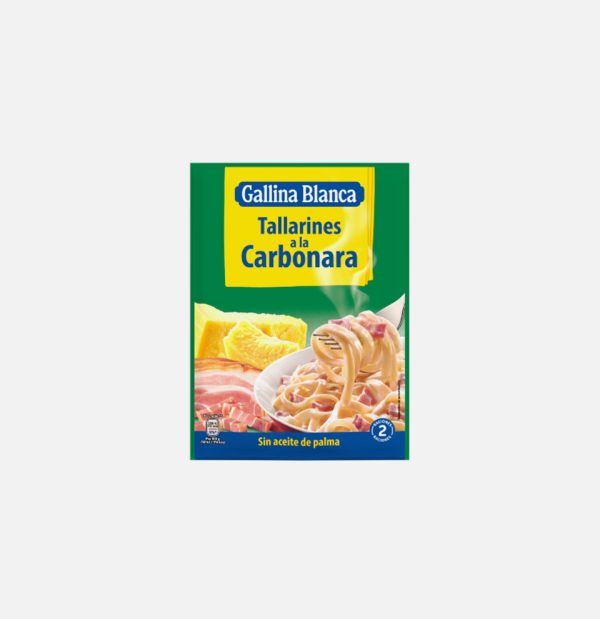 IDEAS TALLARIN CARBONARA G. BLANCA