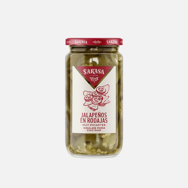 JALAPEÑOS VERDES RODAJA A388 SARASA