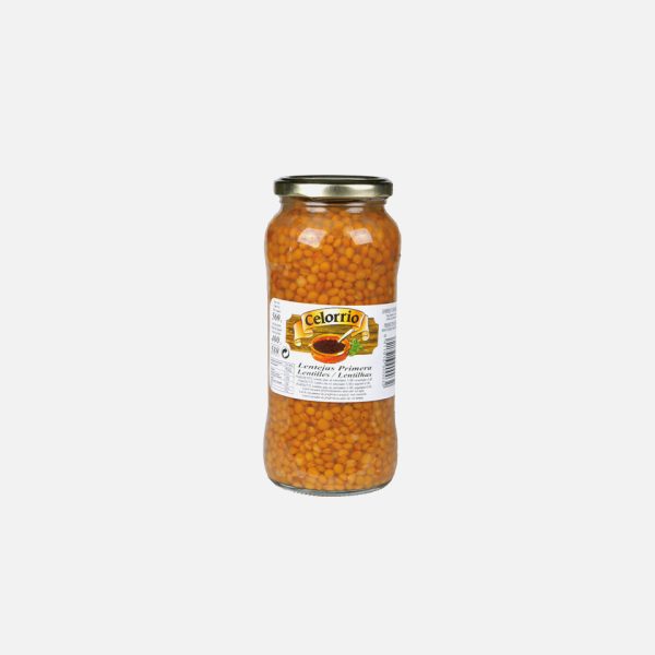 LENTEJA 1KG TARRO CELORRIO