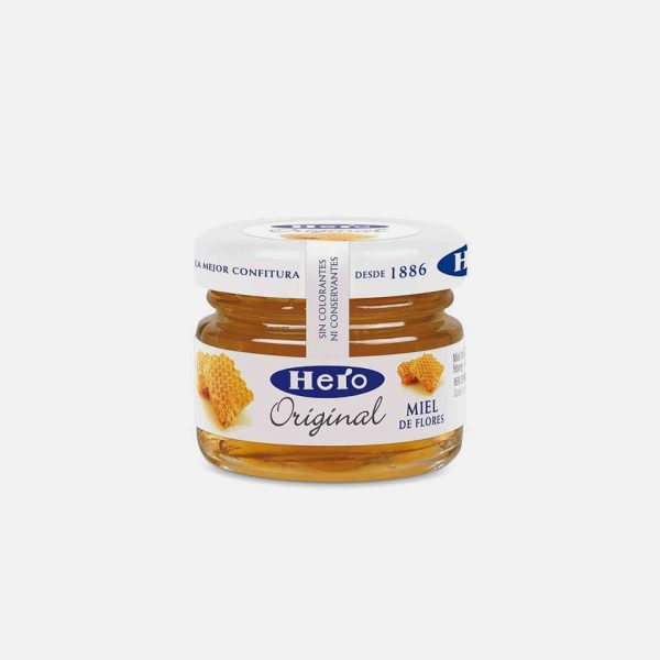 MIEL FRASCO CRISTAL 32 G. HERO