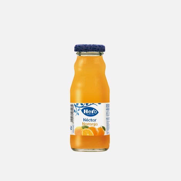 NECTAR NARANJA BOT. 200 ML. HERO