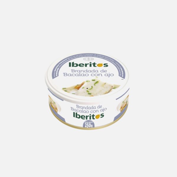 PATÉ BACALAO 250GR IBERITOS (6UD)