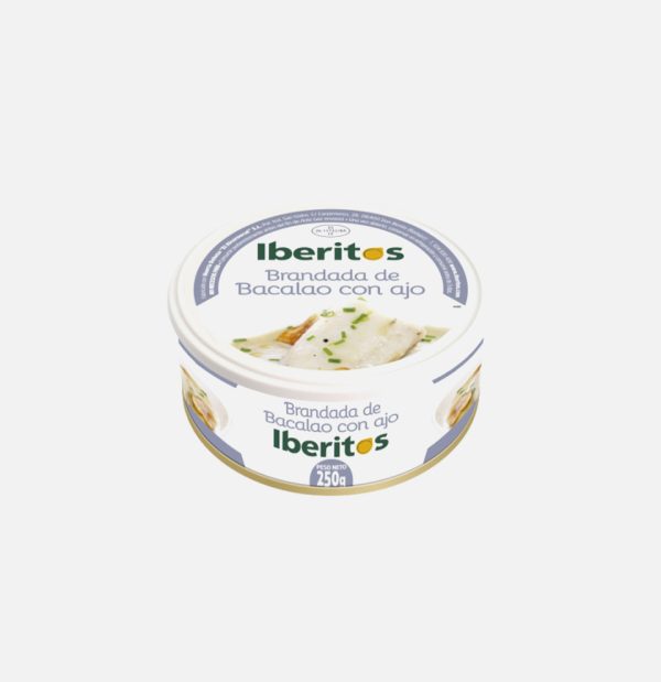 PATÉ BACALAO 250GR IBERITOS (6UD)