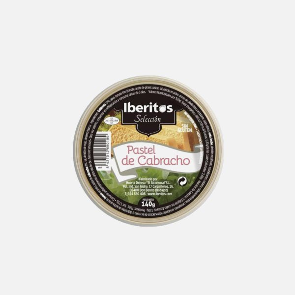 PATÉ CABRACHO 140GR IBERITOS
