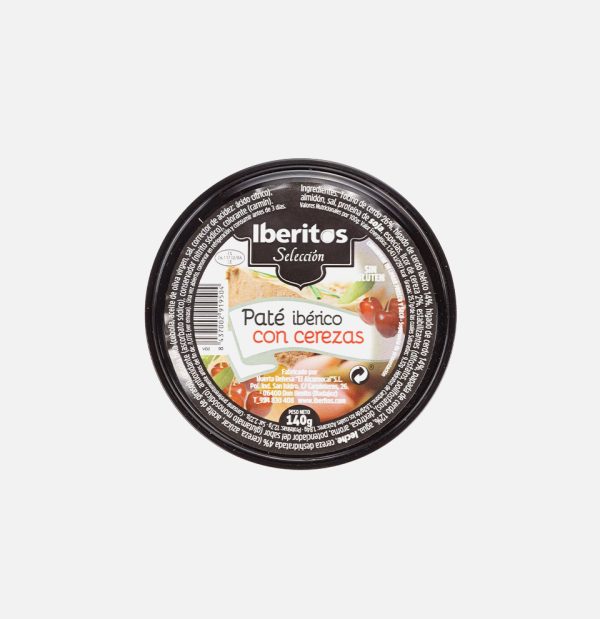 PATÉ CON CEREZAS 140GR IBERITOS
