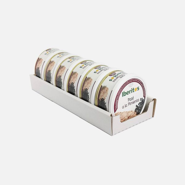 PATÉ F/H 250GR IBERITOS (6UD)