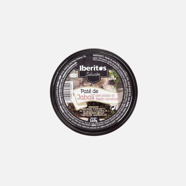 PATÉ JABALI/PEDRO XIM. /PASAS 140GR IB