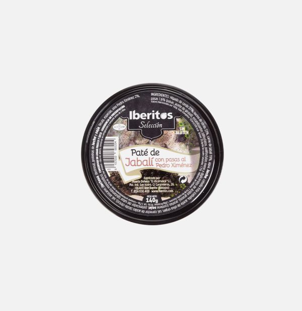 PATÉ JABALI/PEDRO XIM. /PASAS 140GR IB