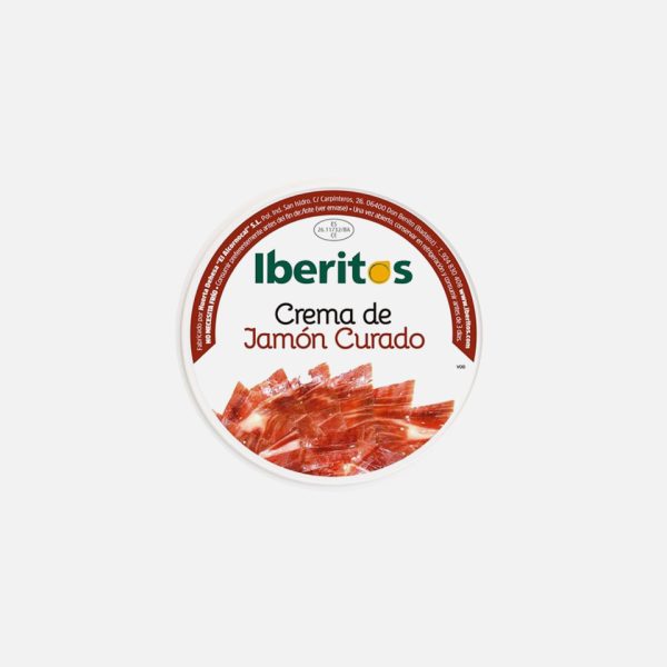 PATÉ JAMÓN CURADO 250GR IBERITOS