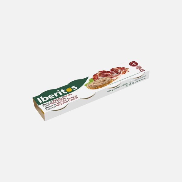 PATÉ JAMÓN CURADO PACK-4 X 23 GR. IBERITOS