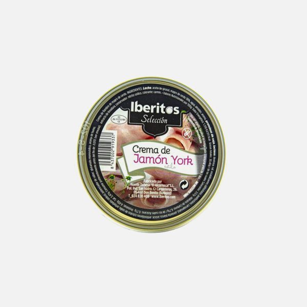 PATÉ JAMÓN YORK 140 GR IBERITOS (10UD)
