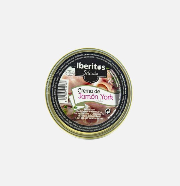 PATÉ JAMÓN YORK 140 GR IBERITOS (10UD)
