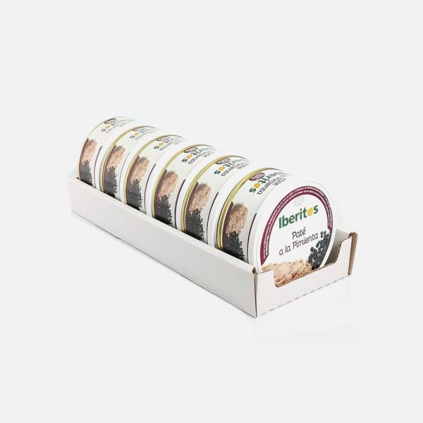 PATÉ PIMIENTA 250GR IBERITOS (6UD)