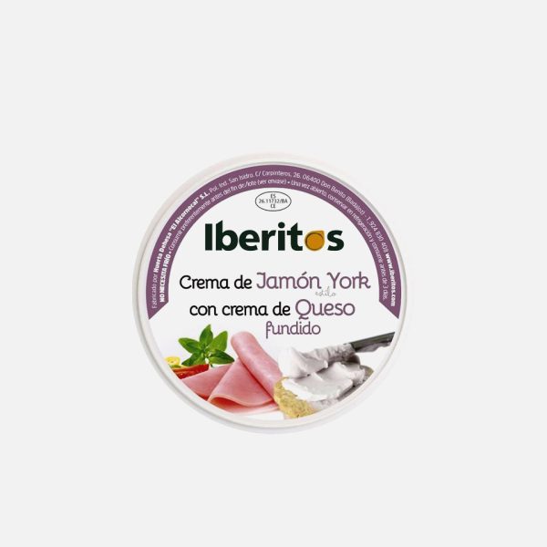 PATÉ YORK/QUESO 250GR IBERITOS