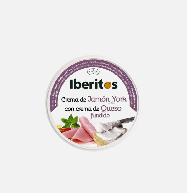 PATÉ YORK/QUESO 250GR IBERITOS