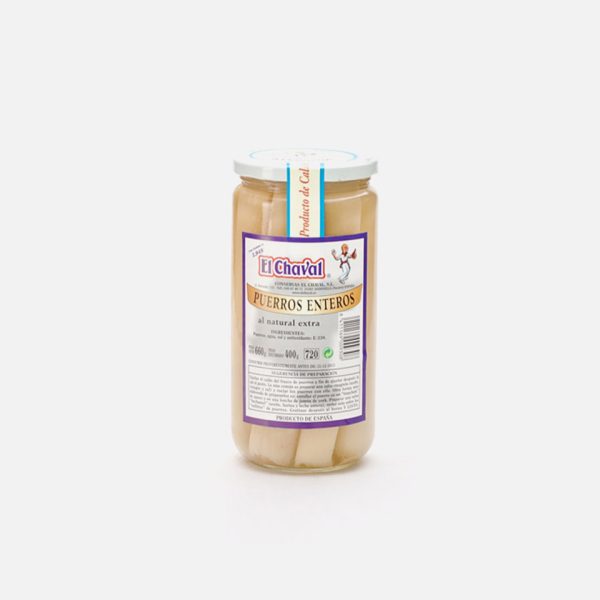PUERROS TARRO 1 KG CHAVAL