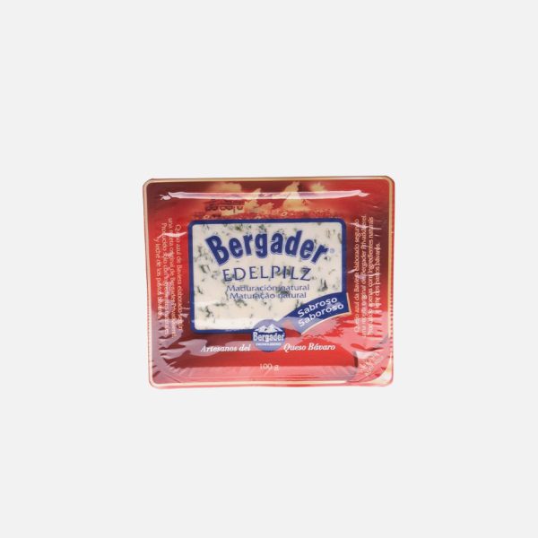 QUESO AZUL BERGADER CUÑA 100G