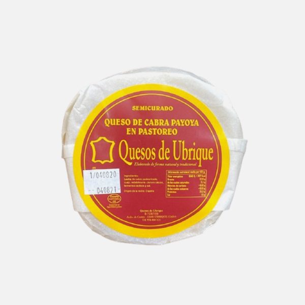 QUESO CABRA PAYOYA PASTOREO SEMI