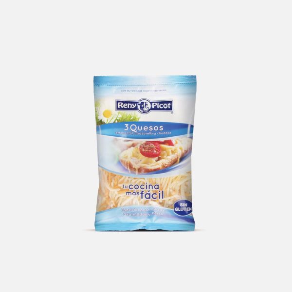 QUESO RALLADO 3 QUESOS 150GR R. P.