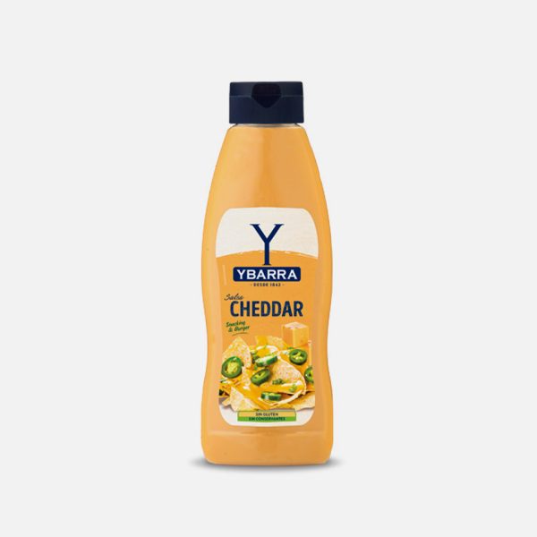 SALSA CHEDDAR BOTELLA 1L YBARRA
