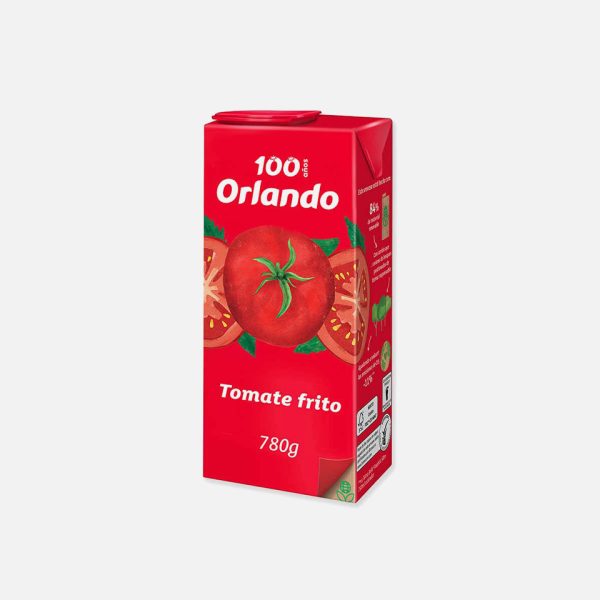 TOMATE FRITO ORLANDO 780 GR. BRIK