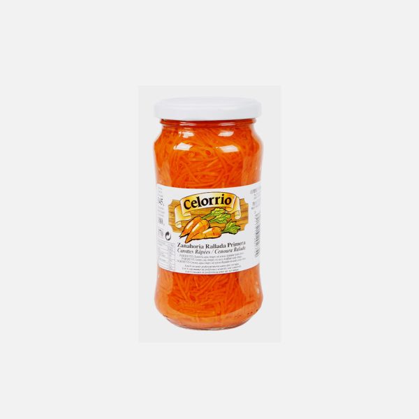 ZANAHORIA RALLADA 1/2KG TARRO CELORRIO
