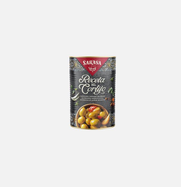 ACEITUNAS LA RECETA DEL CORTIJO RO-370 SARASA