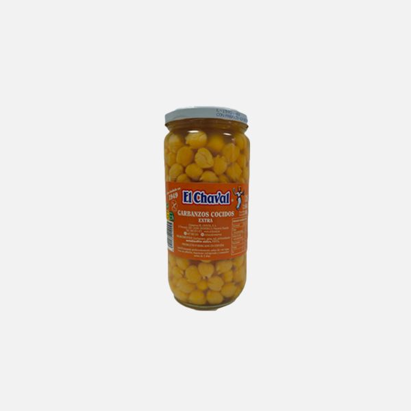 GARBANZO COCIDO 1 KG CHAVAL