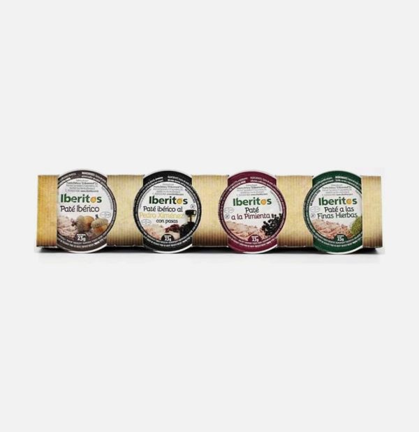 PATÉ QUESOS SURT. Nº 5 P-4 X 25 GR. IBERITOS