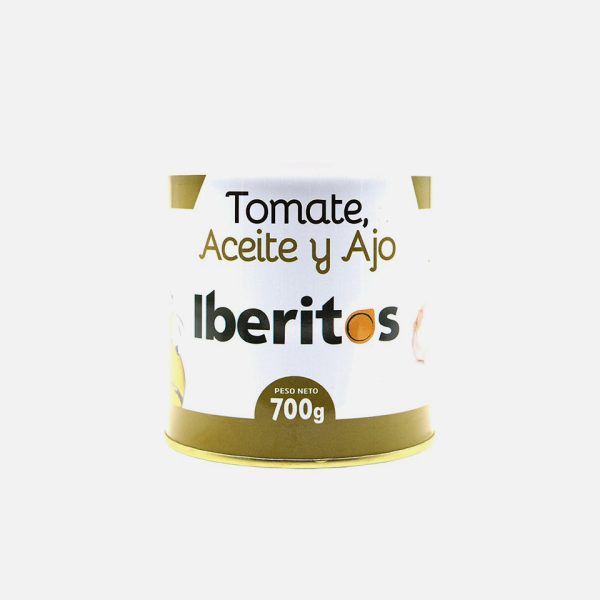 TOMATE-ACEITE-AJO 700GR IBERITOS