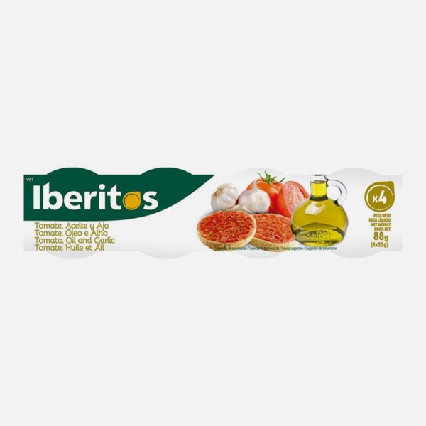 TOMATE IBERITOS PACK 4 X 25 GR.