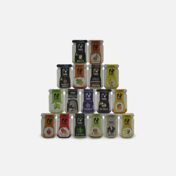YOGUR ARTES. OVEJA MELOCOTON